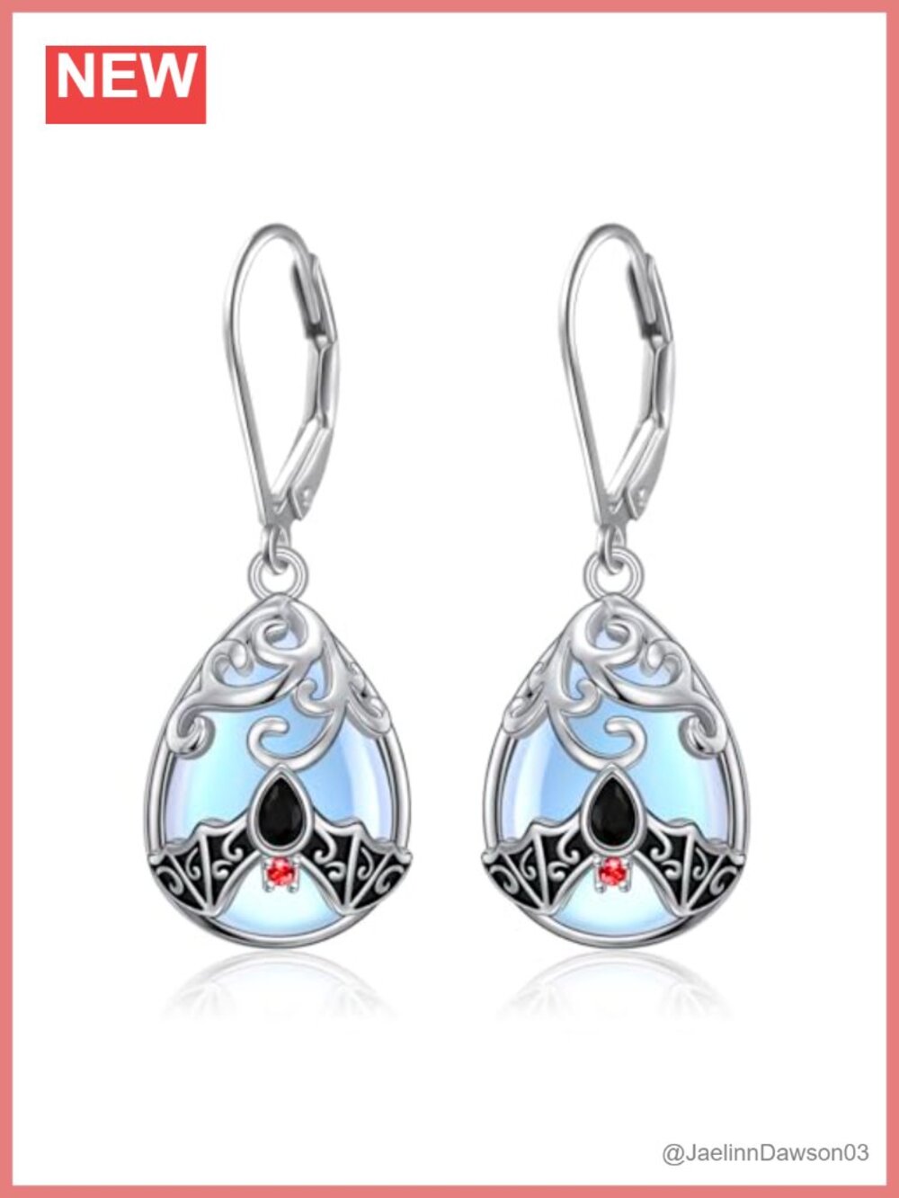 925 Sterling Silver Filigree Dangle Drop Leverback Teardrop Earrings